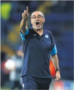  ??  ?? DENNYE?: Maurizio Sarri blir kanskje ny Chelsea manager