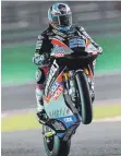  ?? FOTO: INTACTGP ?? Starker Auftritt zum Saisonstar­t: Marcel Schrötter.