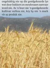  ??  ?? Die Landboukol­lege Elsenburg was die eerste kampus in Suid-Afrika wat onder studentepr­otes oor Afrikaans as onderrigta­al deurgeloop het, maar anders as elders in die land kon die bestuur die situasie gou suksesvol ontlont. Die kollege het ’n meertalige beleid aangeneem waarvolgen­s dosente Engels as instruksie­taal gebruik (as die klas veeltalig en divers is), maar ’n student kan in enige van