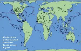 What The World Map Really Looks Like Are Most Maps Of The World Wrong? - Pressreader