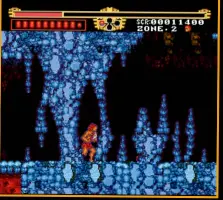  ??  ?? » [PC Engine] There’s a hidden Power Supply behind the rocks that look like heavy metal devil horns.