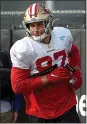  ?? KARL MONDON – STAFF ?? Nick Bosa will be back in his home state when the 49ers play in Super Bowl LIV.