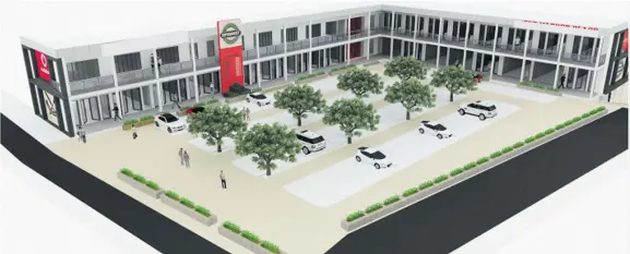  ??  ?? An artist’s impression of The Hub at Waiyavi in Lautoka.