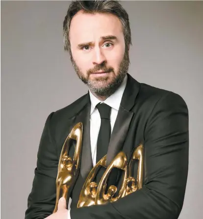  ?? PHOTO COURTOISIE ?? Année après année, Louis-josé Houde apprécie sa tâche d’animateur du gala de L’ADISQ.