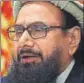  ?? AFP FILE ?? ■ JuD chief Hafiz Saeed