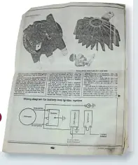  ??  ?? RIGHT: This photocopy of a basic diagram
is the guide for this project’s power.