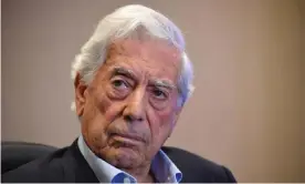  ?? Photograph: Orlando Sierra/AFP/Getty Images ?? Mario Vargas Llosa ran against Keiko Fujimori’s father Alberto in Peru’s 1990 election.
