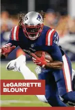  ??  ?? LeGARRETTE BLOUNT