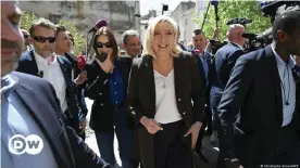  ?? ?? Marine Le Pen la candidate du Rassemblem­ent national.