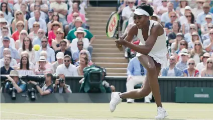  ??  ?? VENUS WILLIAMS