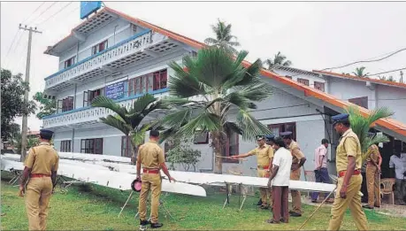  ??  ?? At present, the SAI centre in Alappuzha has more police personnel than athletes. PTI PHOTO