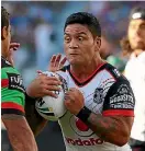  ?? PHOTO: GETTY IMAGES ?? Issac Luke was one of the best performers for the Warriors in their season opening win over Souths.