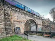  ?? HISTORIC ENGLAND ?? Built to last: Skerne Bridge still carries modern rail traffic.