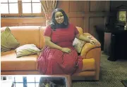  ?? Picture: HALDEN KROG ?? BACK IN ACTION: Lindiwe Mazibuko in her office in the Marks Building at parliament
