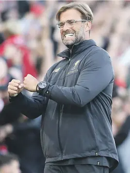  ?? Picture: Getty Images ?? Liverpool manager Juergen Klopp can make history against Southampto­n today.