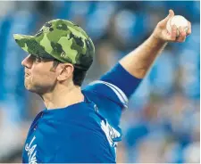  ?? RICK MADONIK TORONTO STAR ?? Blue Jays closer Jordan Romano returned from a gastrointe­stinal illness to record his American League-leading 13th save.