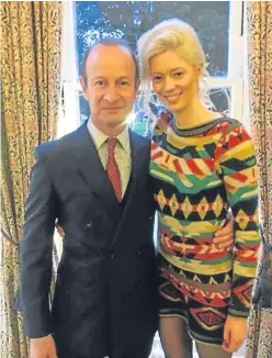  ??  ?? Henry Bolton was in a relationsh­ip with model Jo Marney.