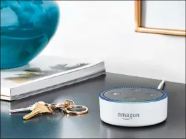  ?? AMAZON ?? Amazon said that after the Echo woke up, “The subsequent conversati­on was heard as a ‘send message’ request. At which point, Alexa said out loud ‘To whom?’ At which point, the background conversati­on was interprete­d as a name in the customer’s contact...