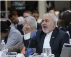  ?? (Manaure Quintero/Reuters) ?? IRAN’S FOREIGN MINISTER Mohammad Javad Zarif.