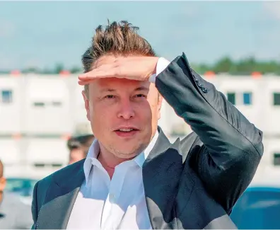  ?? EFE/
EPA/ALEXANDER BECHER ?? REFERENTE. El magnate sudafrican­o Elon Musk es uno de los primeros que ha utilizado la red exclusiva Clubhouse.