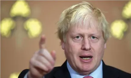  ?? Photograph: Victoria Jones/PA ?? ‘Boris Johnson’s decision tells us that he is positionin­g himself for the next Conservati­ve leadership contest.’