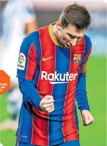 ?? FOTO:  FCBarcelon­a ?? Tras varios intentos, el delantero pudo anotar el único tanto del encuentro.