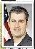  ??  ?? Officer Michael Slager (above and left) fatally shot Walter Scott (left and below).
