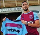  ??  ?? Saïd Benrahma, un autre Algérien rejoint la Premier League.