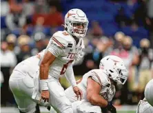  ?? Eric Gay / Associated Press ?? In five second-half Alamo Bowl drives, Casey Thompson torched Colorado for four touchdowns on 8 of 10 passing.