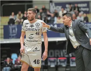  ?? | PHOTO : ARCHIVES OUEST-FRANCE ?? Le Cep Lorient a été éliminé dès les huitièmes de finale des playoffs.