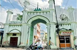  ?? —DC ?? A view of the Jahanuma Lancer gates in Old City where the cavalry units of the Paigahs used to be stationed during the Nizam rule.