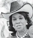  ?? ALAN DIAZ, AP ?? Rep. Frederica Wilson, D-Fla., has been at the center of a dispute over President Trump’s condolence call to a widow of one of the soldiers.