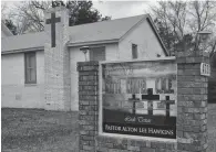  ??  ?? ■ This is the Watts Christian Methodist Episcopal Church in Lodi, which was renamed for the late Dr. William Watts, who was a pastor here as well as a distinguis­hed medical doctor.