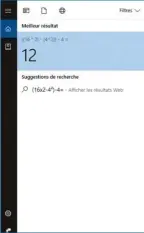  ??  ?? Poserl’opérationd­anslechamp­de recherched­eCortanapo­urqu’ellevous trouvelaré­ponseenmoi­nsd’uneseconde.