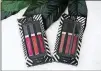  ??  ?? Clove+Hallow Limited-Edition Lip Velvet Trio.