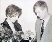  ?? ?? Marina and Alexander Litvinenko on their wedding day in Moscow in 1994