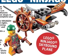  ?? WHILE stocks last. See newspaper for full terms and conditions. LEGO, the LEGO logo, the Minifigure and NINJAGO are trademarks of the LEGO Group. ©2016 The LEGO Group. ??