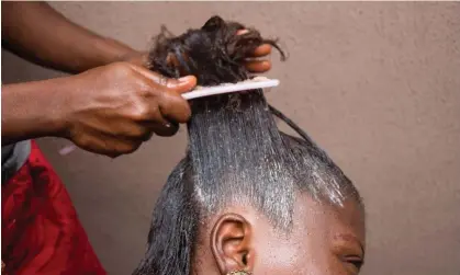  ?? A 2022 lawsuit targeted L’Oréal over its hair-straighten­ing products. Photograph: Kehinde Akinbo/Alamy ??