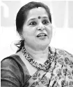  ??  ?? Former PNB managing director Usha Ananthasub­ramanian