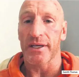  ??  ?? Gareth Thomas