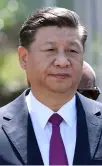  ??  ?? Xi Jinping
