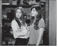  ??  ?? Megan Fox ( left) stars with Hannah Simone in a four- episode arc
of New Girl while series star Zooey Deschanel is on maternity leave.