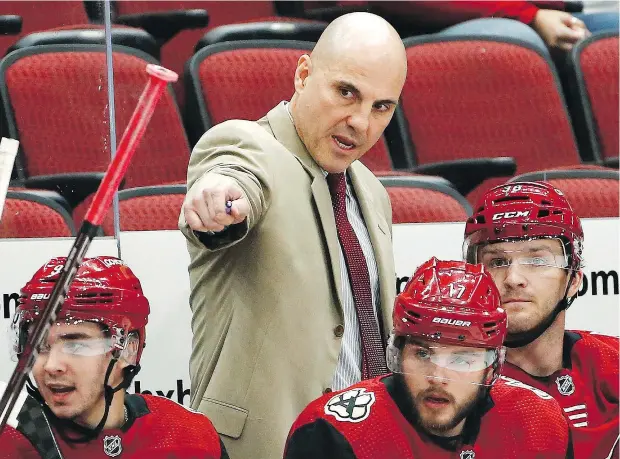  ?? — THE ASSOCIATED PRESS FILES ?? Rick Tocchet, current coach of the Arizona Coyotes, was valued as a roommate by former NHLer-turned-broadcaste­r Dave Poulin. With the NHL’s current collective bargaining agreement, however, only entry-level players have roommates on the road.