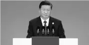  ?? PHOTO: REUTERS ?? Chinese President Xi Jinping at the opening ceremony of the China Internatio­nal Import Expo in Shanghai