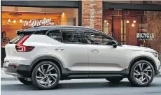  ?? V O LV O ?? The stylish 2018 Volvo XC40 is priced to sell.