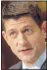  ??  ?? RYAN: Wants to see unified Republican Party