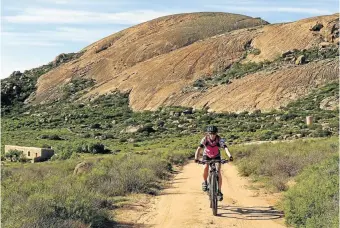  ?? Picture: bikepackin­gsa.com ?? HAPPY TRAILS South Africa is blessed with trails of varying difficulty.