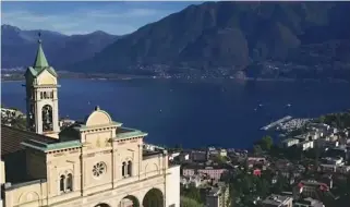  ??  ?? Un’immagine tratta dal video promoziona­le di Locarno