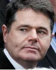  ??  ?? BUDGET: Paschal Donohoe