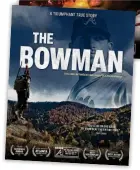  ?? ?? Ronald Acuna, on his poster, stars in the make-believe movie “Clutch.” Austin Riley is in “The Bowman” — a nod to the method the third baseman sometimes uses to hunt, said Insung Kim, the Braves’ senior creative director.